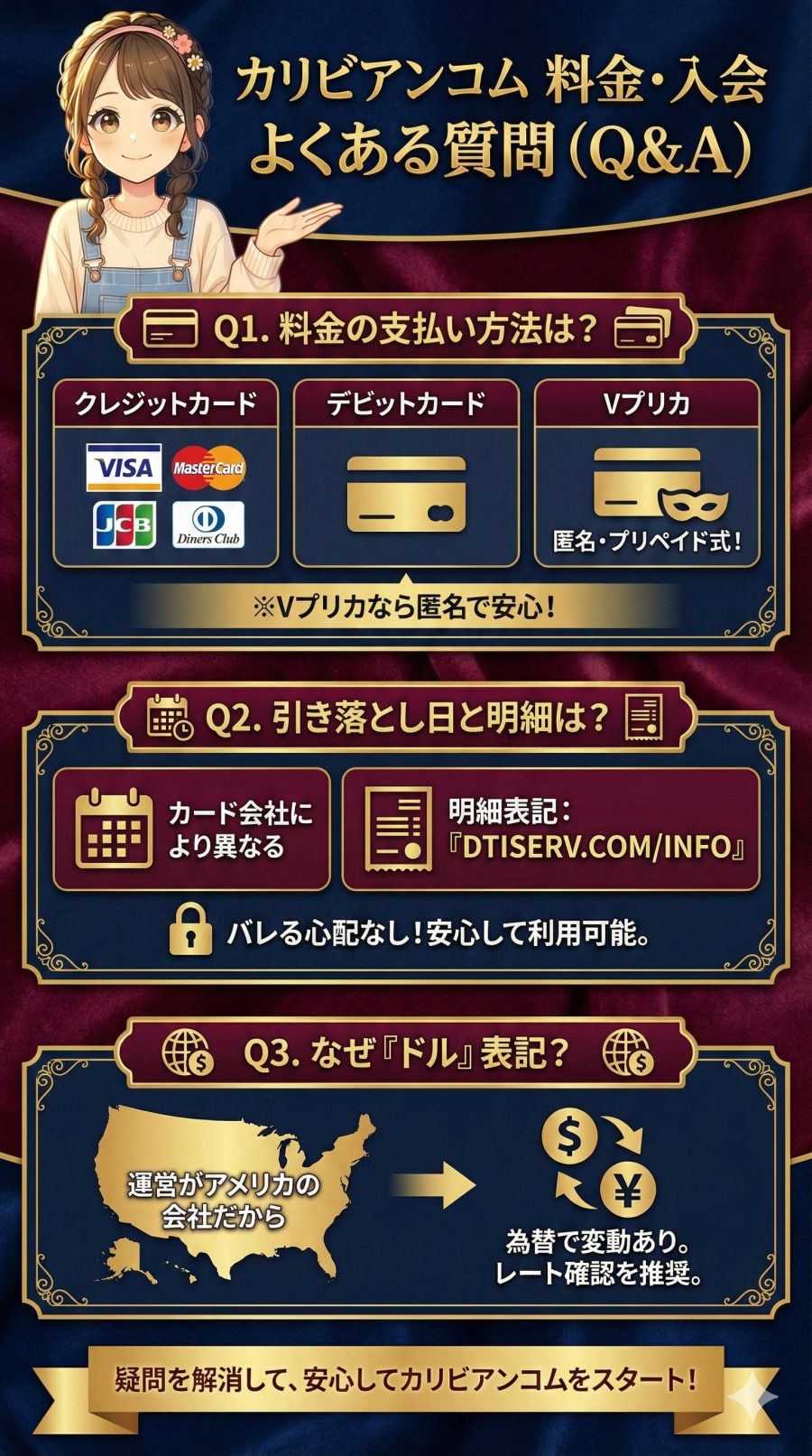 カリビアンコムの料金プラン・入会に関するよくある質問