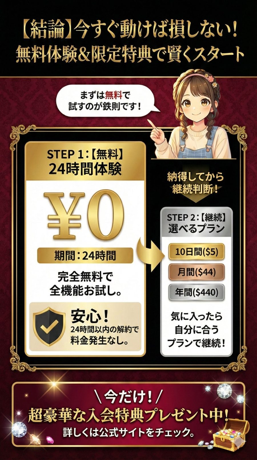 お得な料金でカリビアンコムに入会しよう