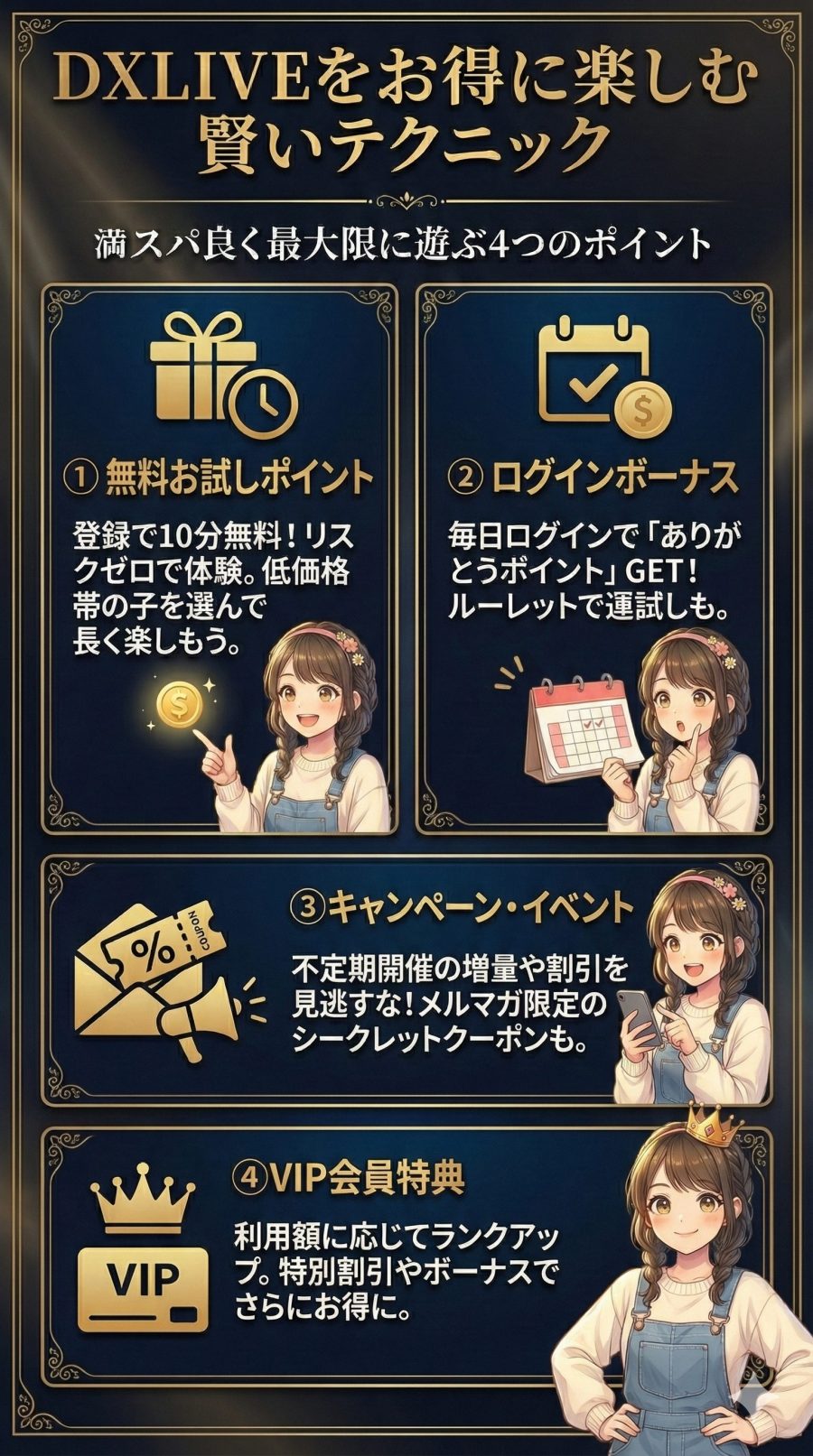 DXLIVEのお得な使い方