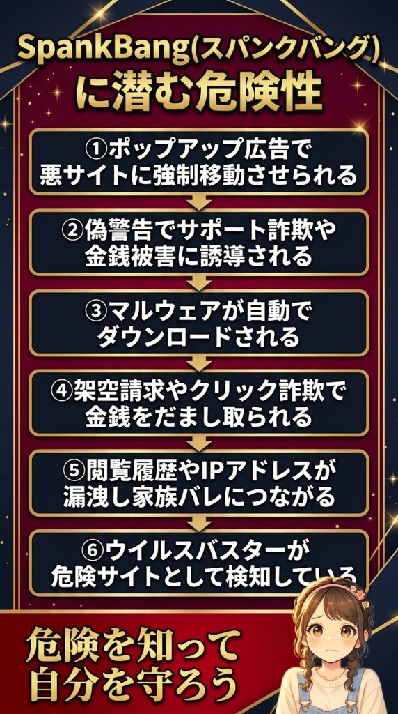 SpankBang(スパンクバング)に潜む危険性