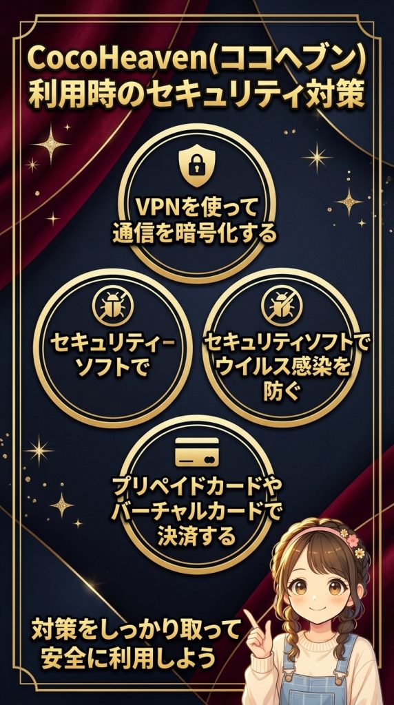 CocoHeaven(ココヘブン)利用時のセキュリティ対策