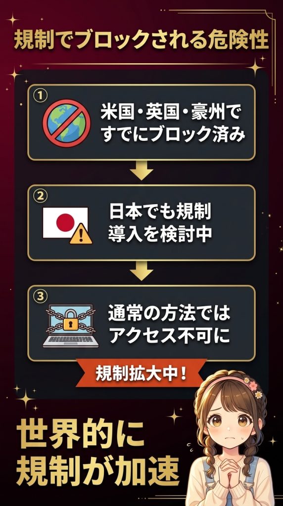 Pornhubが規制でブロックされる危険性