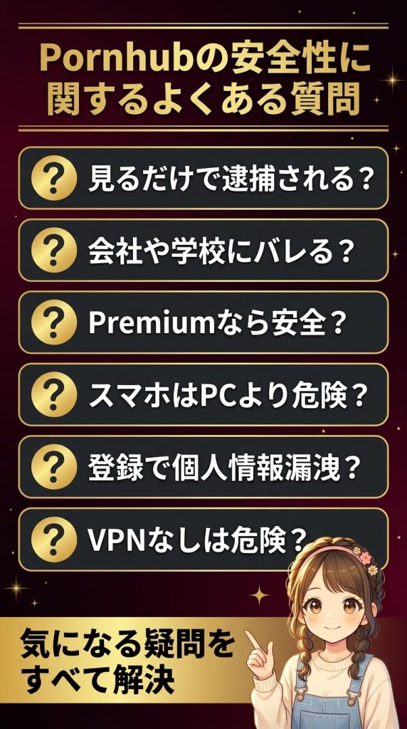 Pornhubの安全性に関するよくある質問