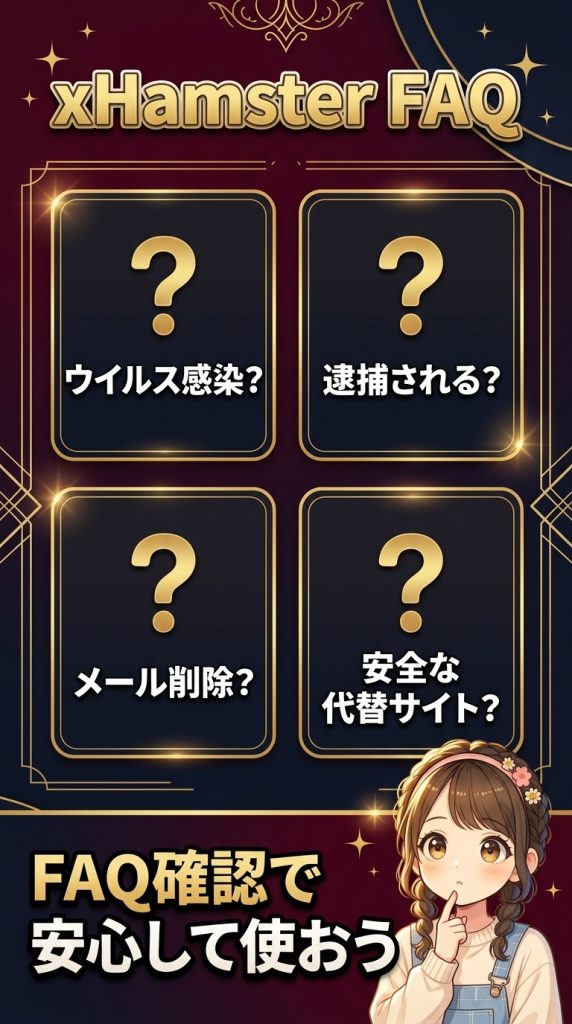 xHamster(エックスハムスター)に関するよくある質問
