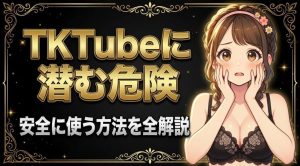 TKTubeは本当に危険【安全に使う5つの方法と逮捕のリスクを解説】