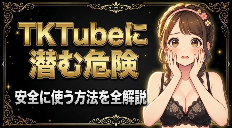TKTubeは本当に危険【安全に使う5つの方法と逮捕のリスクを解説】